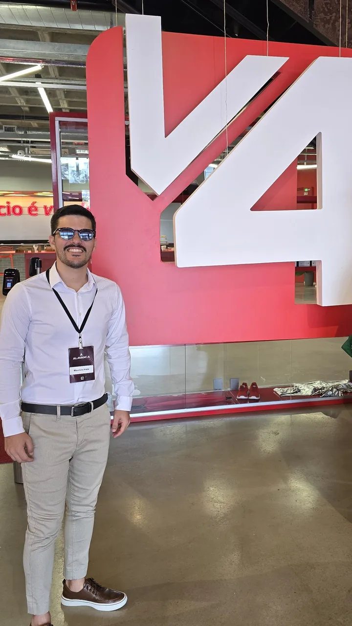 Visita a evento do setor