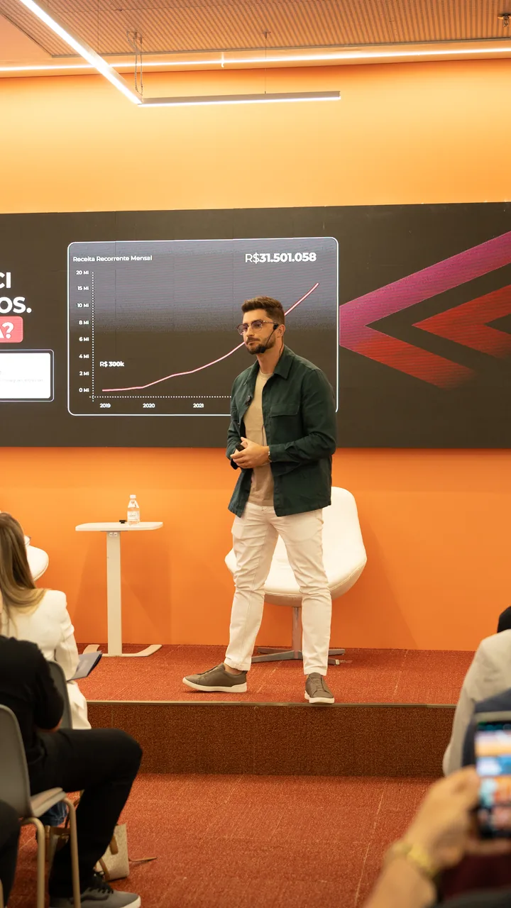 Palestra sobre crescimento de negócios